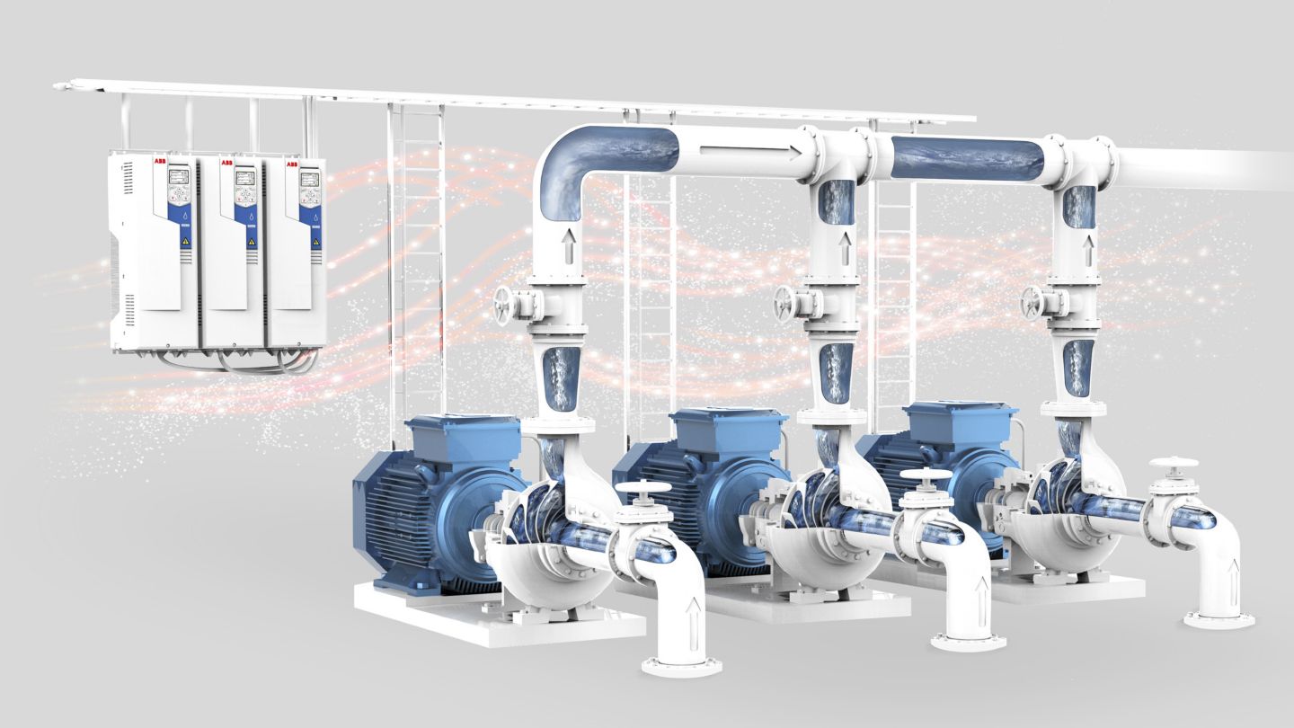 ABB IE5 Synchronous reluctance motors and Drives